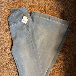 We The Free Light Blue Flare Jeans